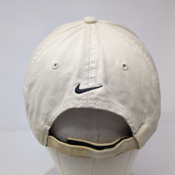 St. Albans Strapback Hat Tan One Size Adjustable Nike Golf Swoosh - Picture 5 of 8